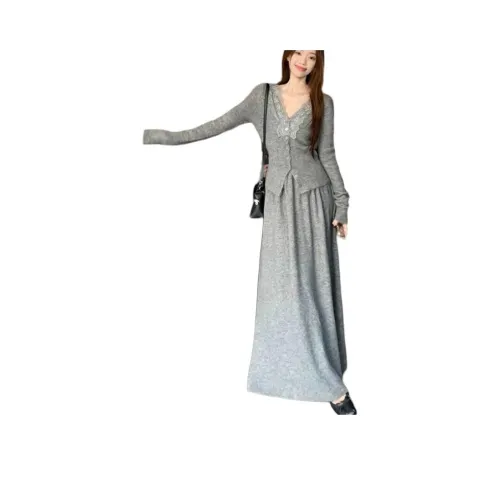 OURUOKE Женские Комплекты с Юбкой