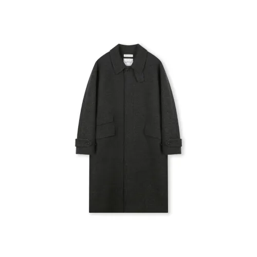 BESLOW OVERSIZED Елочка Alpaca BALMACAAN Пальто Мужской