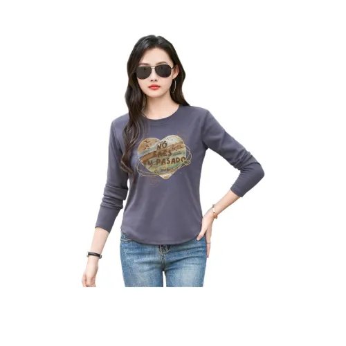 SIXUSICHOU Стандартная T-рубашка Женская