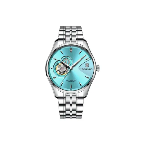 ROLENDO R Мужские часы Механический механизм Часы Мужские Многоцветный Циферблат часов