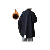 Черный с флисовой подкладкой