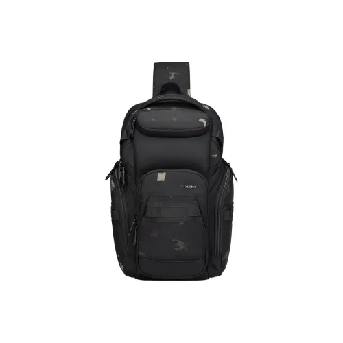 VIHUS Oxford Sling Bag Men's Black