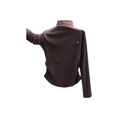 SIBAISHE Темно-фиолетовый Красный Женские T-рубашки