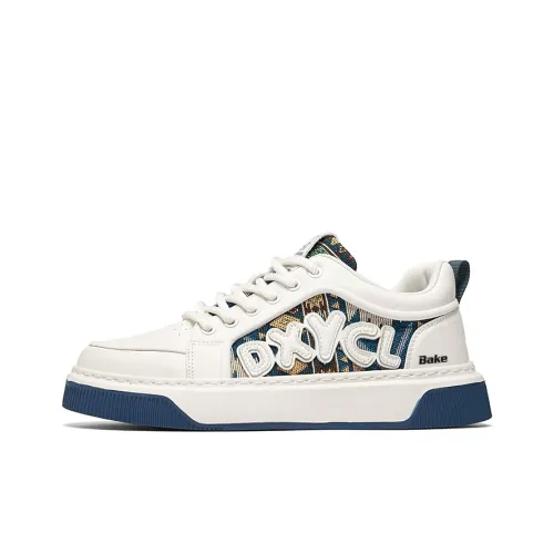 Bake Устойчивый к истиранию Легкий Противоскользящий MID Топ Повседневная Скейтборд Обувь Мужская