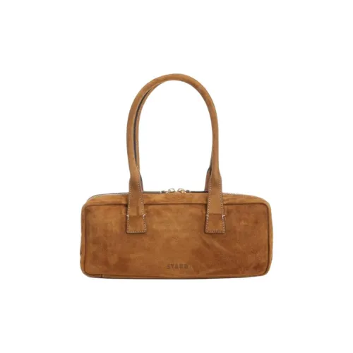 Staud Однотонный Дизайн Сумка через плечо Женская Коричневая