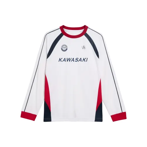 Kawasaki Vintage Collection Бадминтон Джерси Унисекс Белый Красный Черный Зеленый