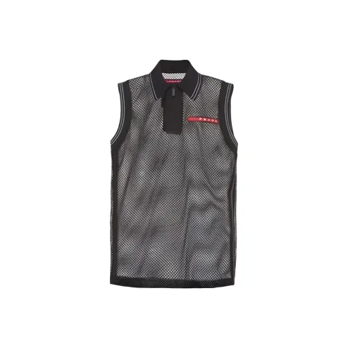 PRADA Черные Женские Майки