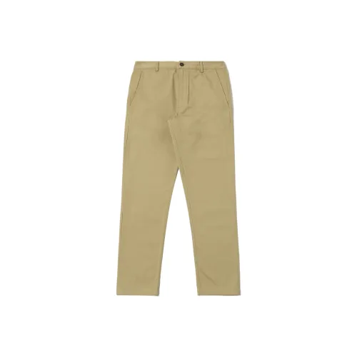 Universal Works Песочный Саржа Aston Брюки Повседневные брюки Унисекс