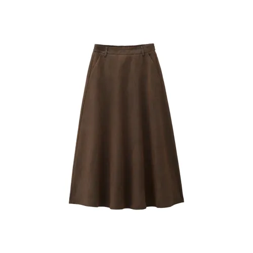 Giordano Повседневная длинная юбка женская