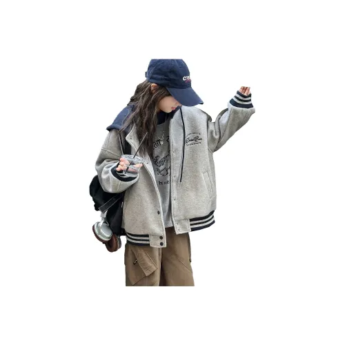 Because No Утолщенная Бейсбольная Куртка Детская