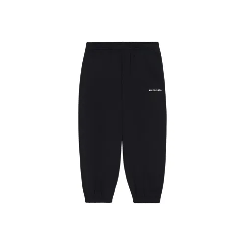 Детские Balenciaga Вязаные Спортивные Штаны SS22 Черные