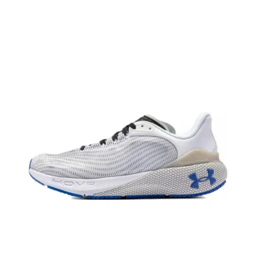 Under Armour HOVR Machina 3 Low Топ Повседневные Беговые Кроссовки Женские Белые Синие