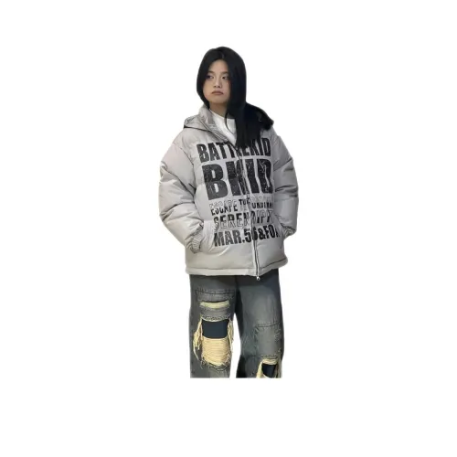 Genius Pooh Женская одежда Пальто Пуховая куртка Унисекс