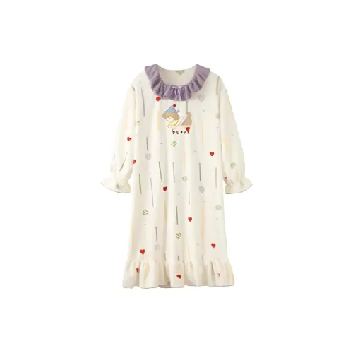 HAPG Белый Женские Ночные сорочки