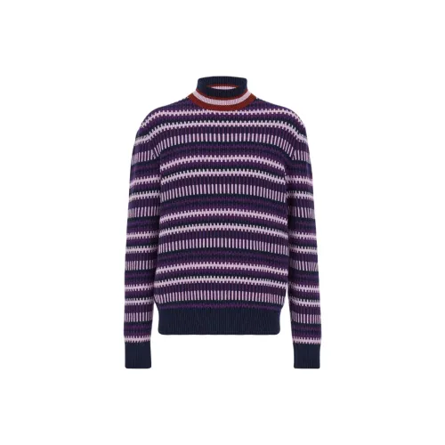 Ferragamo Фиолетовые Мужские Свитера