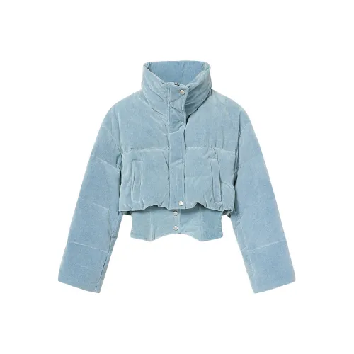 Miss Sixty Светло-Синий Женский Пуховик