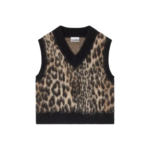 GANNI Многоцветные Женские Майки