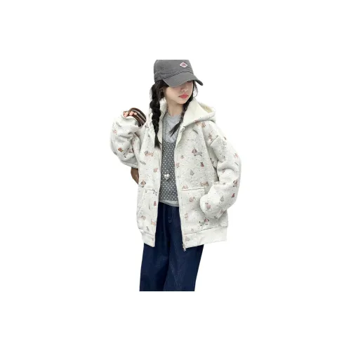 ЮЙЧЖАОЛИНЬ Серый Школьный возраст Свитшоты