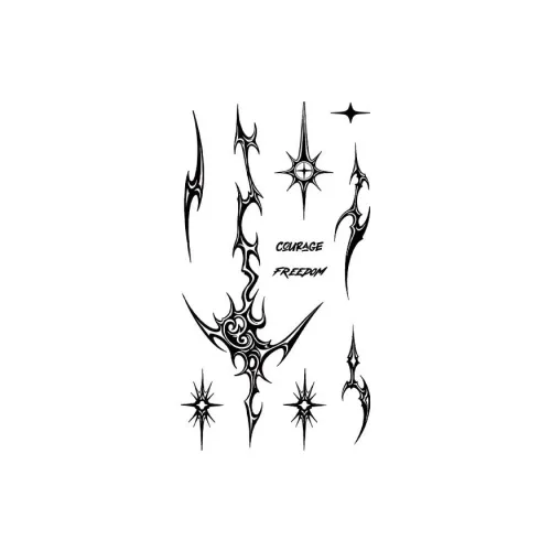 ZAIBIAN Временные татуировки Унисекс