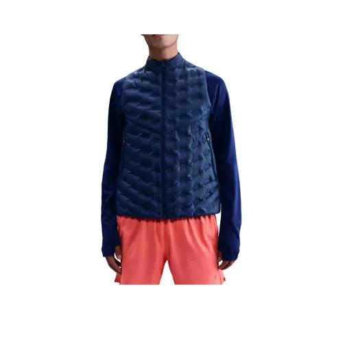 Nike Therma Синий Void Мужской Пуховый жилет