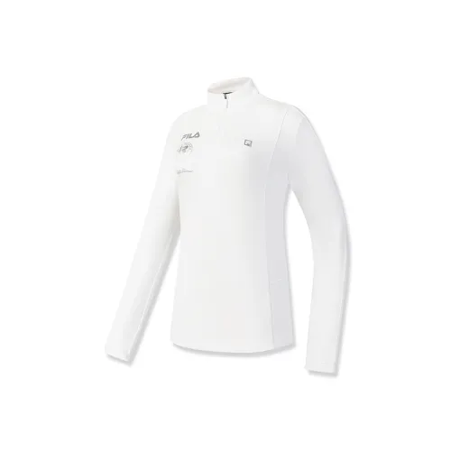 FILA SKI T Рубашка Женская Нефритовый Белый