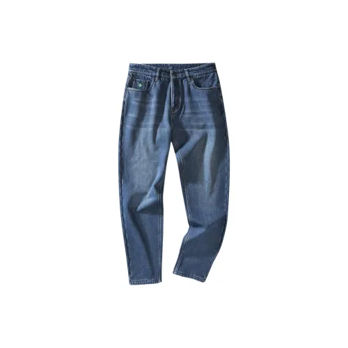 Dance with wolves Medium Blue Men's Jeans Dance with wolves Средне-голубые мужские джинсы