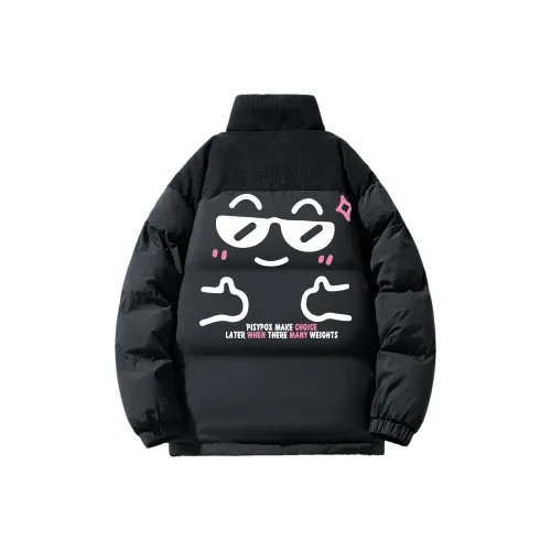 PISYPOX Хлопковый пуховик Пальто Унисекс