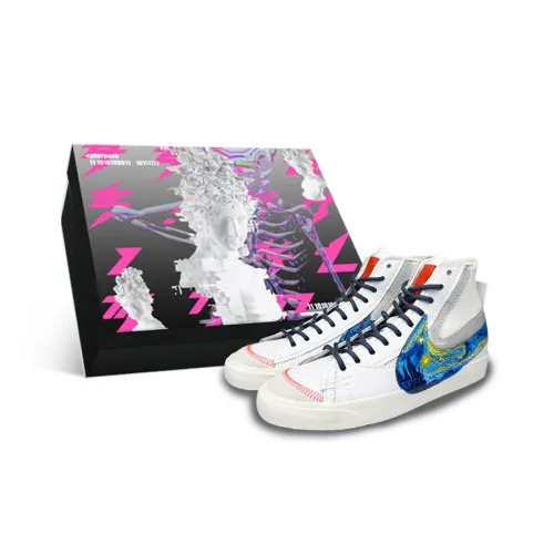 Nike Blazer Mid Топ Скейтборд Кроссовки Унисекс