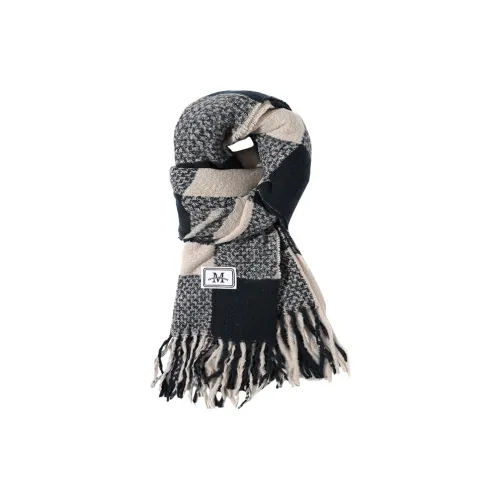 15 MINS Полиэстер Трикотаж Шарфы Унисекс Многоцветные