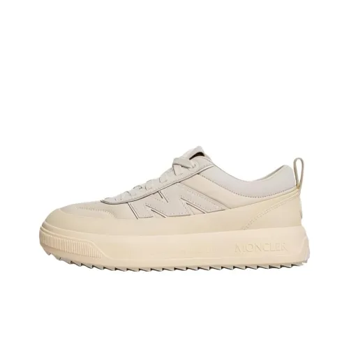 Moncler Altive Low Топ Скейтборд Кроссовки Женские Бежевые