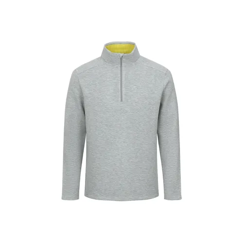 URBAN REVIVO Фотиния Серый Мужская T-Рубашка