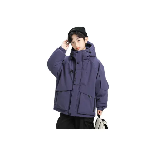 PLANDOO Фиолетовое пальто KIDS Парки