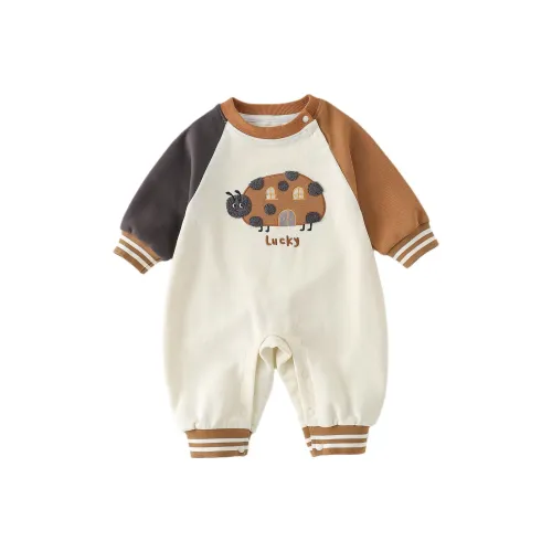 XiaoJinBu Экрю Детские комбинезоны / ползунки