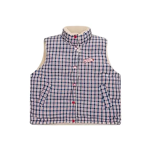 MDEHT Blue Plaid Unisex Gilets