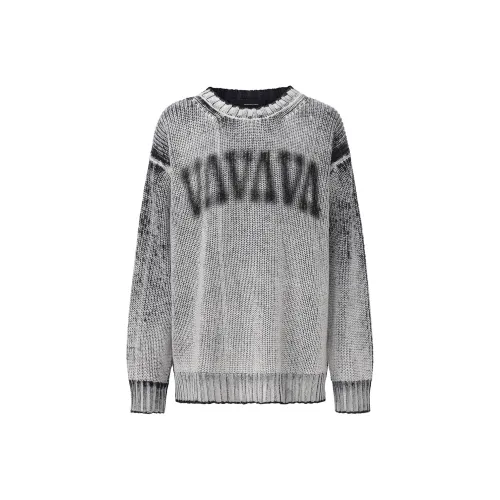 VANN VALRENCÉ Потертый серый Унисекс Трикотаж