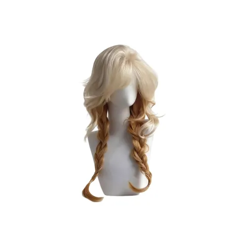 QIYEXUE Амбра Сосна Лес Женская Перука Высокая Температура Пряжа