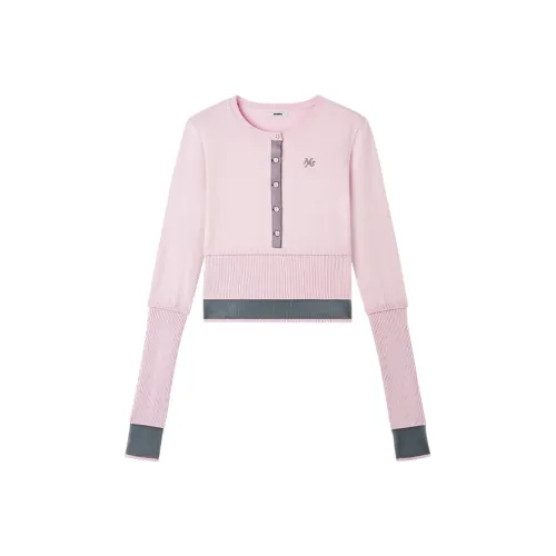 NAWS Frosty Серый Розовый Женский Трикотаж