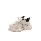 Бежево-черный