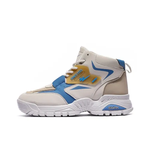 Binary Короткий Мартин Бот Мужской Бежевый Синий