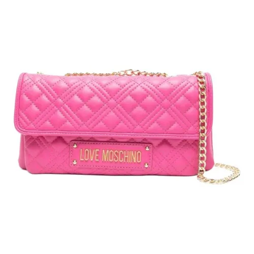 LOVE MOSCHINO Полиуретан Сумка через плечо Женская Бабл-гам Розовый