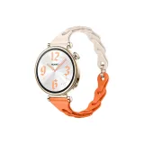 22 Звездный & Оранжевый (Светлое Золото, Кнопка) Незакрепленный Часы