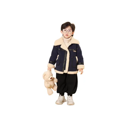 PLANDOO Утолщенное и с флисовой подкладкой пальто для детей в возрасте 3-7 лет