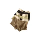 Черный+Трава Желтый+Молочно-чайный[Осенний Зимний Термический-10A Шелк Тутовый Антибактериальный Трусы]