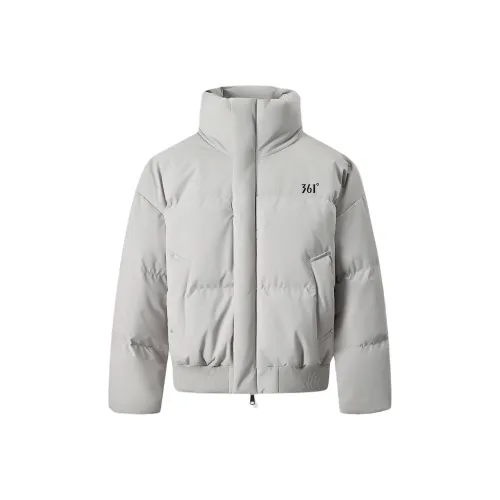 361° Серебристо-серый унисекс пуховики