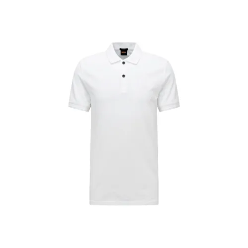 Hugo Boss Белая Мужская Поло