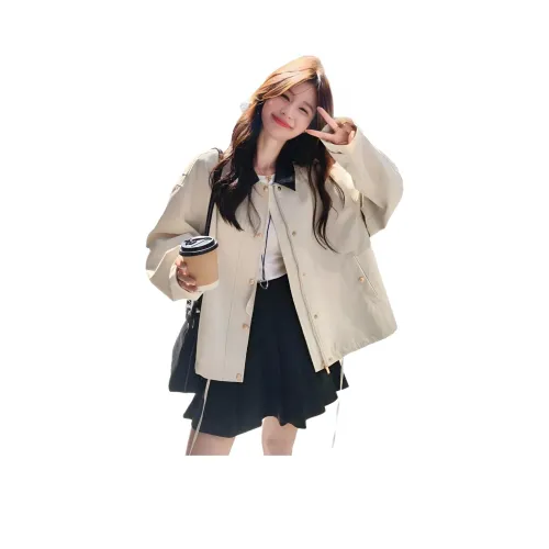 XIAOJUCHUANLI Кожа Куртка Женская