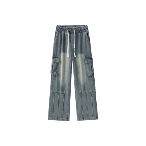 YK YB YK YB x Tao Huang Джинсы Унисекс