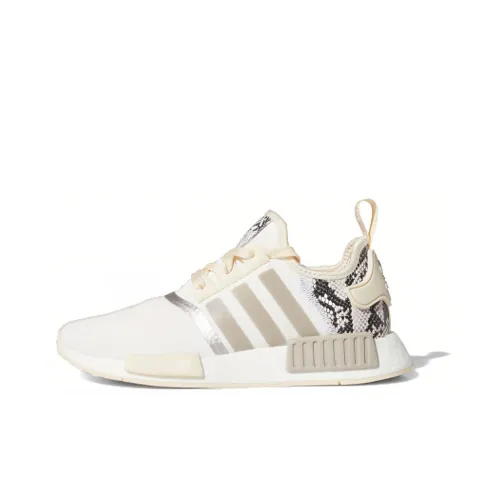 Adidas Originals NMD_R1 Нескользящий Легкий Низкий Топ Спортивная Повседневная Обувь Женская Белая