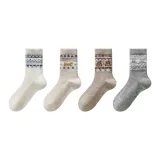 Экрю + Овсяной + Хаки + Светло-Серый