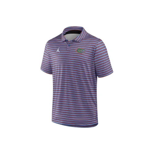 JORDAN BRAND Мужская фиолетовая поло рубашка